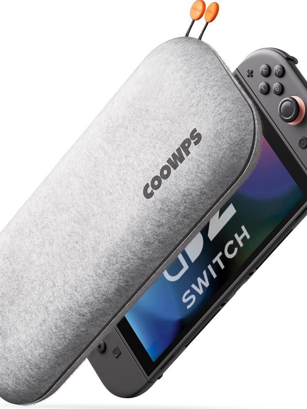 COOWPS Nintendo Switch 2 Felt Carrying Case Travel Storage Sleeve